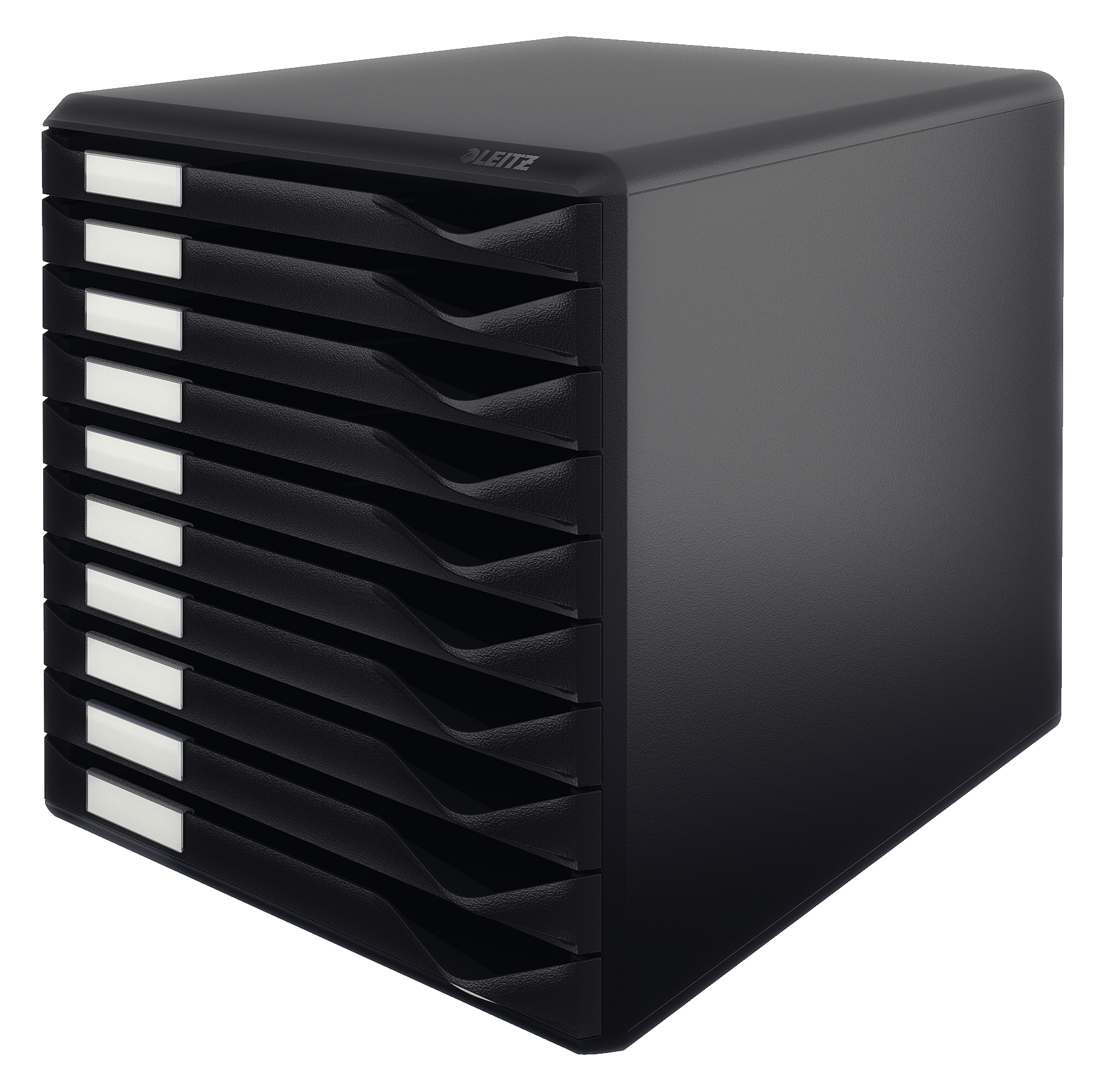 Esselte Leitz Form Set - Black - A4,A5,A6 - Portrait - 10 drawer(s) - Envelope - Folder - Letter - Note - 4.3 kg