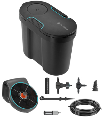 Gardena AquaBloom bevattningssystem 20m Svart - 13301-20