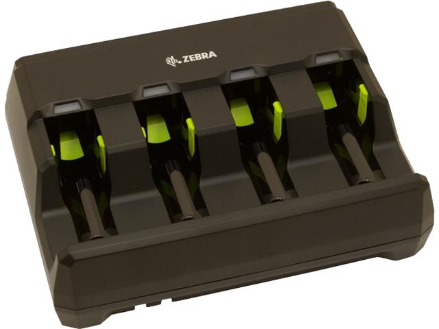 Zebra SAC3600-4001CR - Chargeur de batterie 4 emplacements - Chargeur de batterie