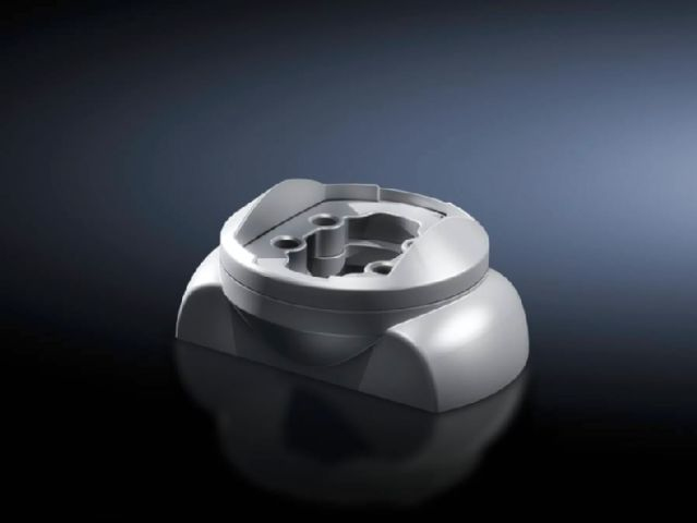 Rittal CP 60 - Connection bracket for support arm system - RAL 7035