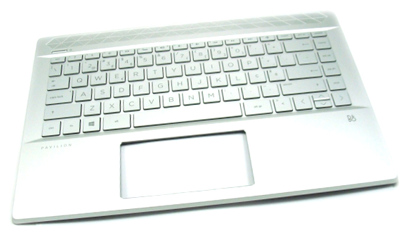 Boîtier HP L26424-041 avec clavier rétroéclairé allemand Pavilion 14-ce