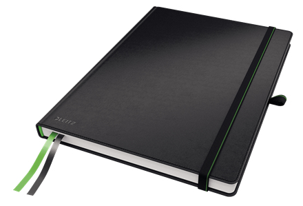Esselte Leitz 44710095 - Black - A4 - 80 sheets - 96 g/m² - Squared paper - Adult