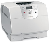 Lexmark T640n - Imprimante - laser monochrome - 1200 dpi - 33 pages/min