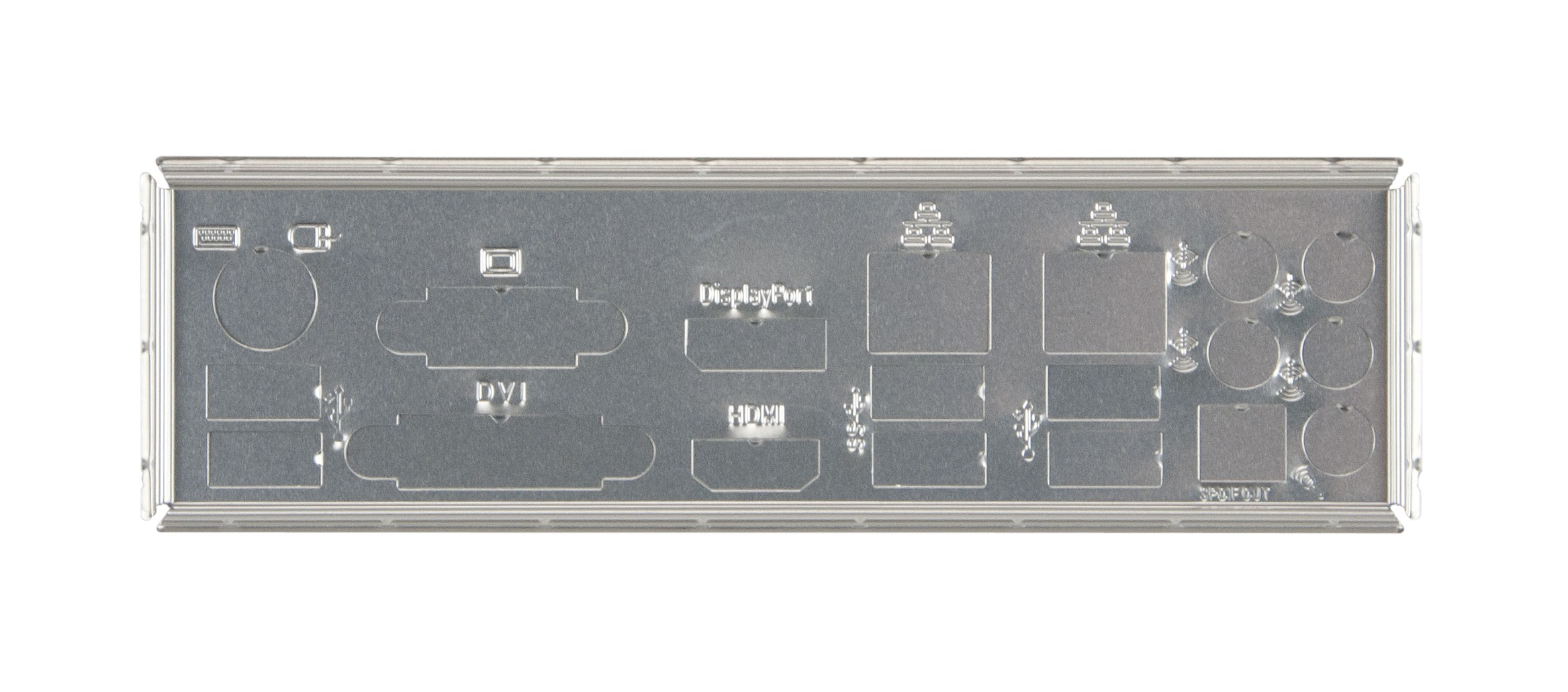 Bouclier d'E/S SuperMicro STD pour X10SLQ-L avec joint EMI