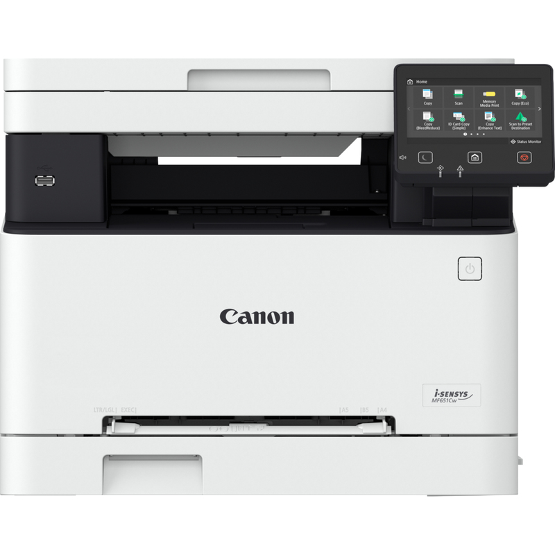 Canon i-SENSYS MF 651 Cw Laser/Led Multifunction Printer - Colored - 18 ppm - USB 2.0 - 5158C009
