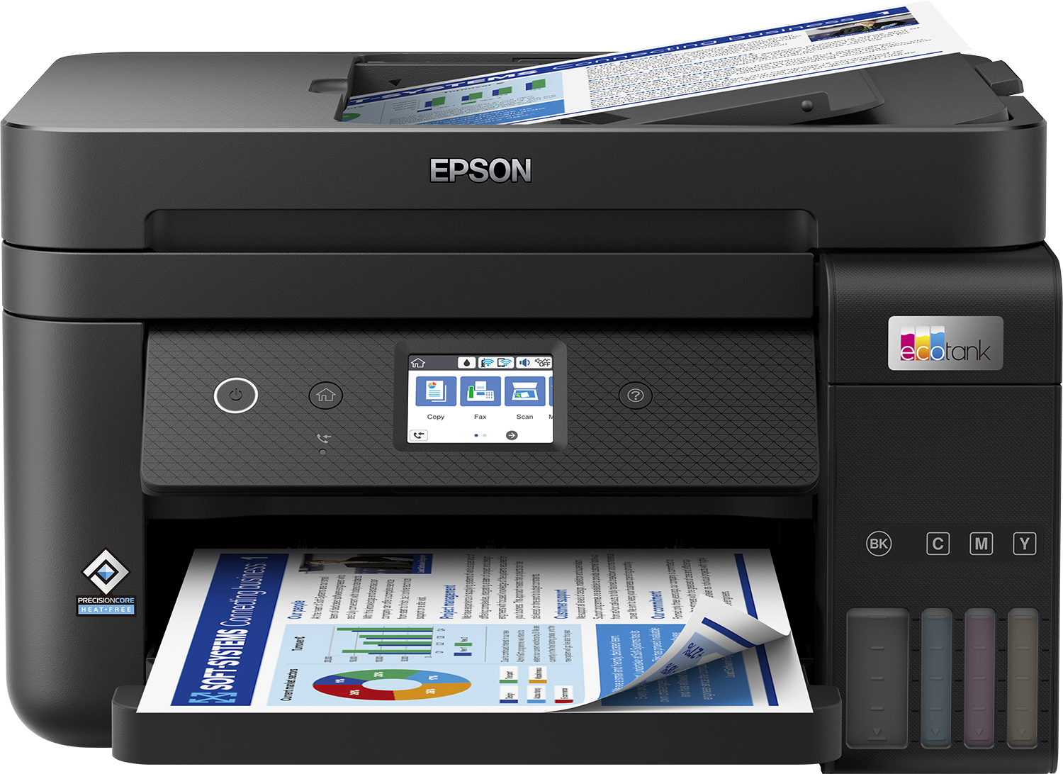Epson EcoTank ET-4850 - Jet d'encre - Impression couleur - 4800 x 1200 DPI - A4 - Impression directe - Noir