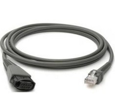 Datalogic Wand Emulation - 9P - Male - Straight - CAB-323 - Male/Male - 2 m