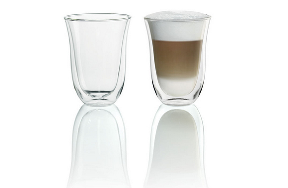De Longhi 5513214611 - Transparent - Glass - 2 pc(s) - Clear - 220 ml - 117 mm
