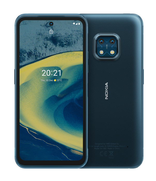 Nokia XR20 - 16.9 cm (6.67") - 4 GB - 64 GB - 48 MP - Android 11 - Blue