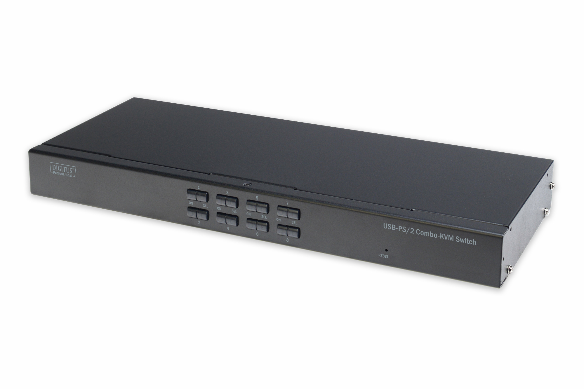 DIGITUS 8-portars Combo KVM IP - DS-23200-2