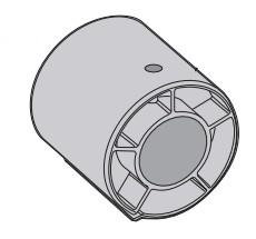 Support de bobine libre Honeywell PX6i 76 mm