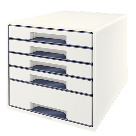 Esselte Leitz 52142001 - Polystyrene - White - A4 - 5 drawer(s) - 270 mm - 363 mm