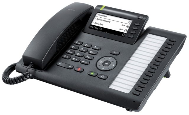 Téléphone IP Unify OpenScape CP400 Noir