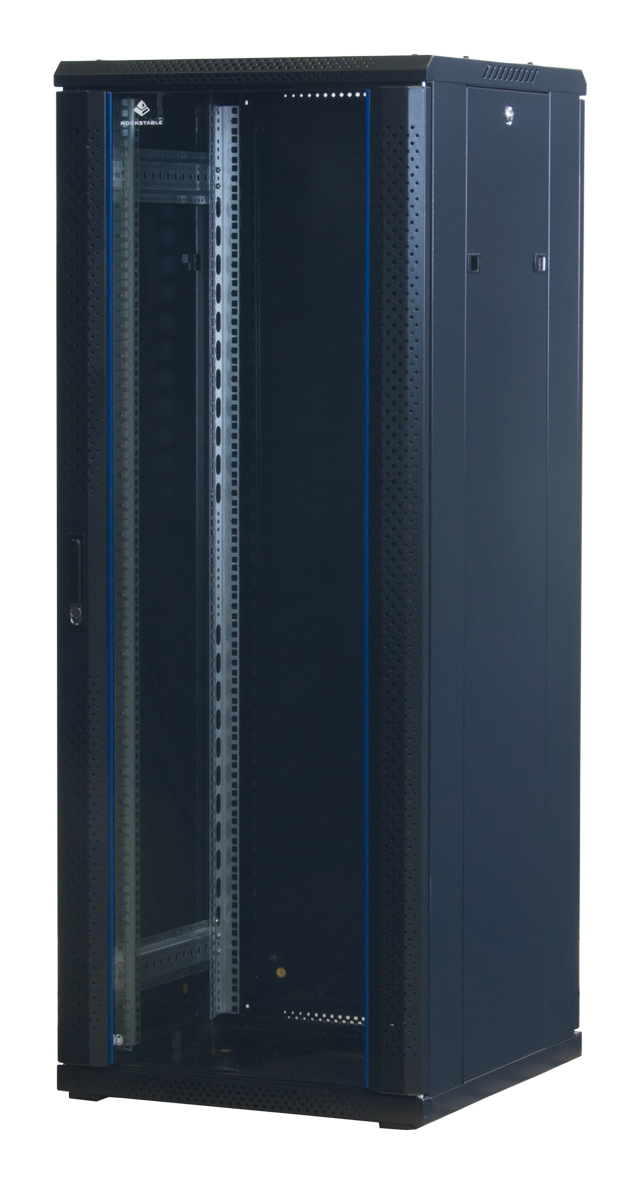 Rockstable 32U 19" Armoire de serveur en verre trempé autoportante
