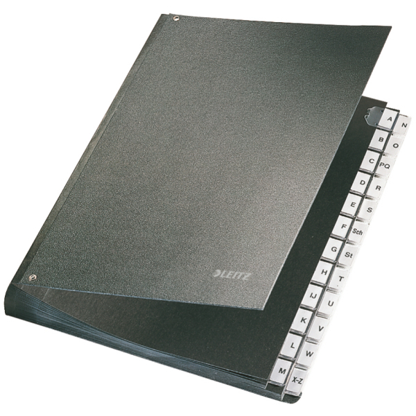 Esselte Leitz 58240095 - Black - Cardboard - A4 - 270 mm - 345 mm - 30 mm