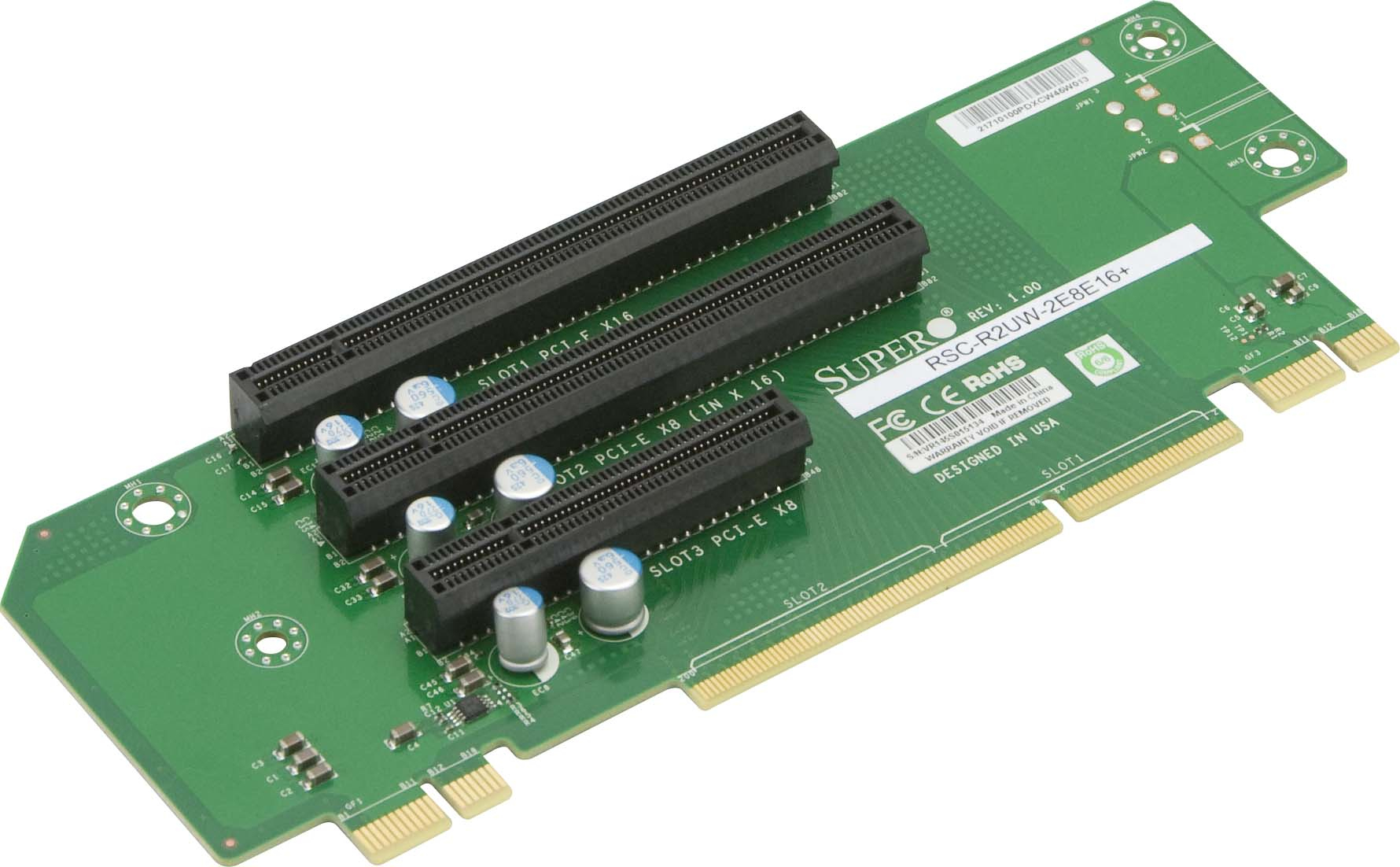 SuperMicro RSC R2UW-2E8E16+ - Carte de montage (RSC-R2UW-2E8E16+)