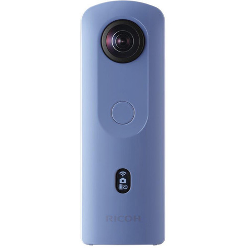 Ricoh THETA SC2 - Micro-USB - Bleu - 24 MP - 25,4 / 2,3 mm (1 / 2,3") - Auto - Nuageux - Lumière du jour - Naturel - Extérieur - Ombre - Sous-marin - 2,4 GHz