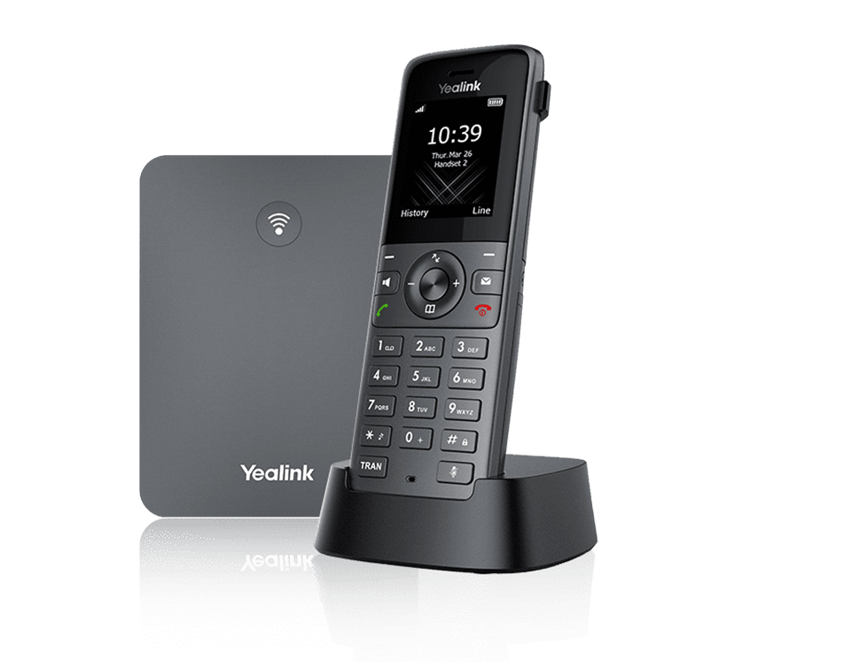Yealink W73P, DECT-IP phone 1.8" color screen, 35 hours of talk time - W73P