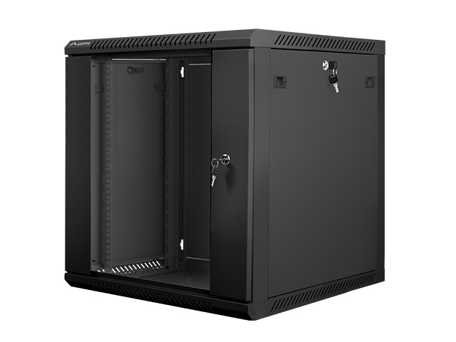 WF01-6612-10B : rack mural 12U, 60 kg, noir