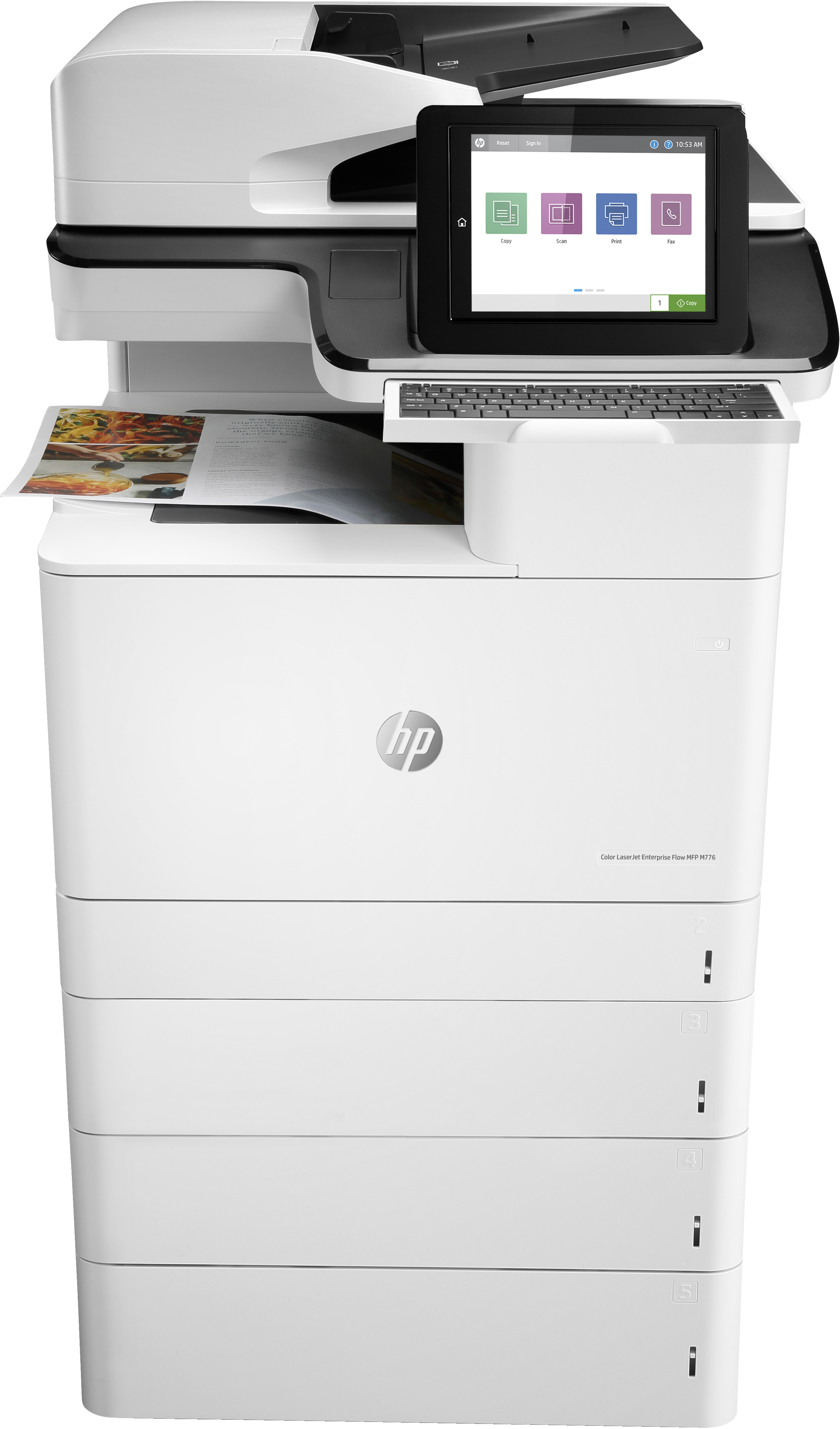 HP Color LaserJet Enterprise Flow MFP M776z A3 Färg Multifunktion - 3WT91A#B19