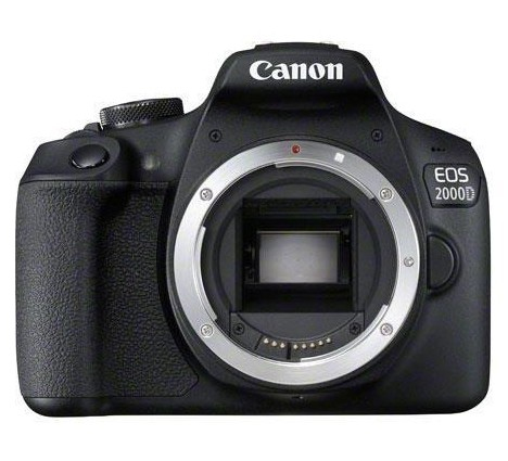 Canon EOS 2000D Body - SLR Camera - 24.1 MP CMOS - Display: 7.62 cm/3" - Black