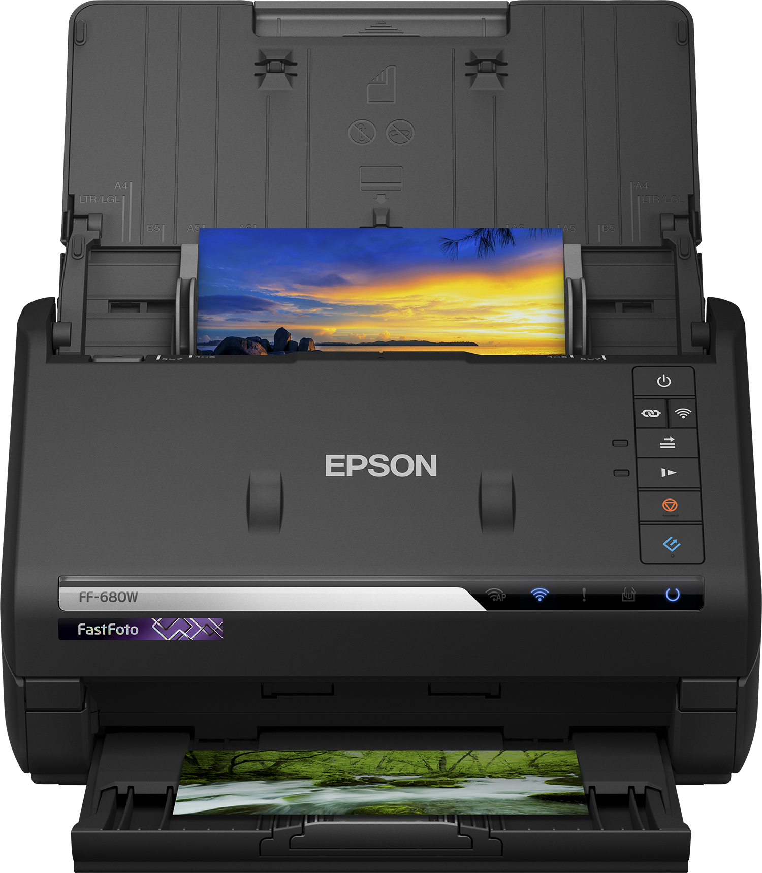 Epson FastFoto FF-680W - 216 x 910 mm - 600 x 600 DPI - 30 bits - 24 bits - 10 bits - 8 bits