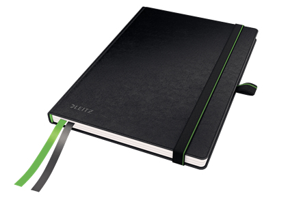 Esselte Leitz 44770095 - Black - A5 - 80 sheets - 96 g/m² - Squared paper - Adult