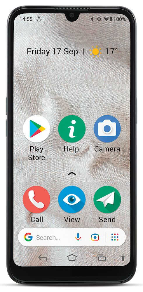 Doro 8100 Plus - 15,5 cm (6,1") - 2 Go - 32 Go - 13 Mpx - Android 11 Go Edition - Gris
