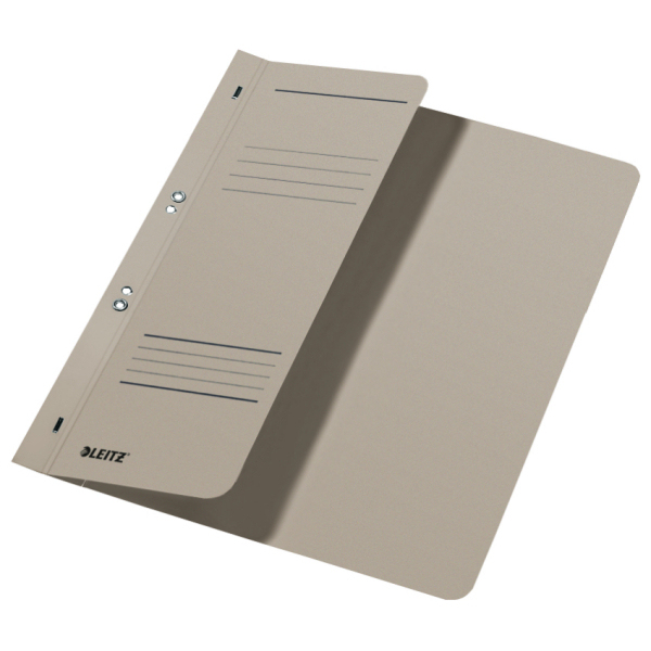 Esselte Leitz Cardboard Folder - A4 - grey - A4 - Grey - 250 sheets - 80 gsm - 240 mm - 305 mm