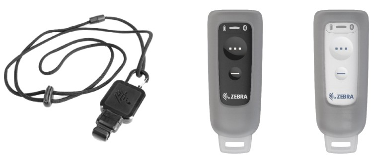 Cordon noir Zebra LNYD-000060W-04 pour CS60/CS60-HC