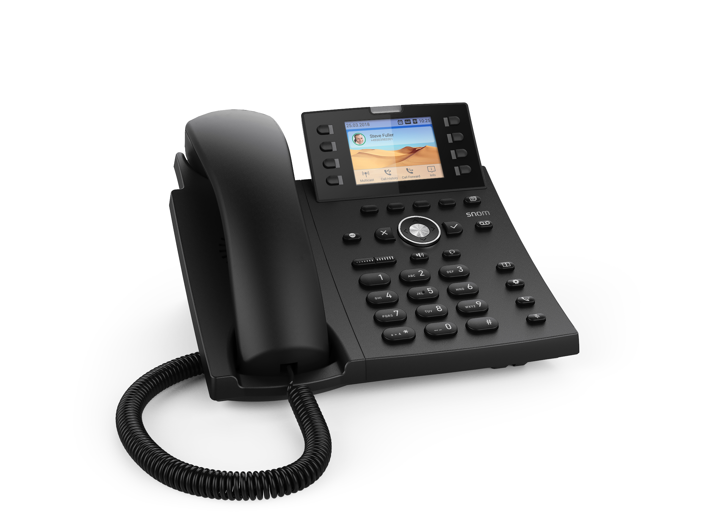 Snom D335 - VoIP phone - 3-way call capability - 4390