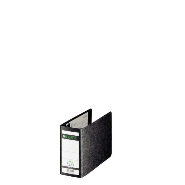 Esselte Leitz Cardboard binder - A6 - Black - 500 sheets - 7.7 cm - 78 mm - 230 mm