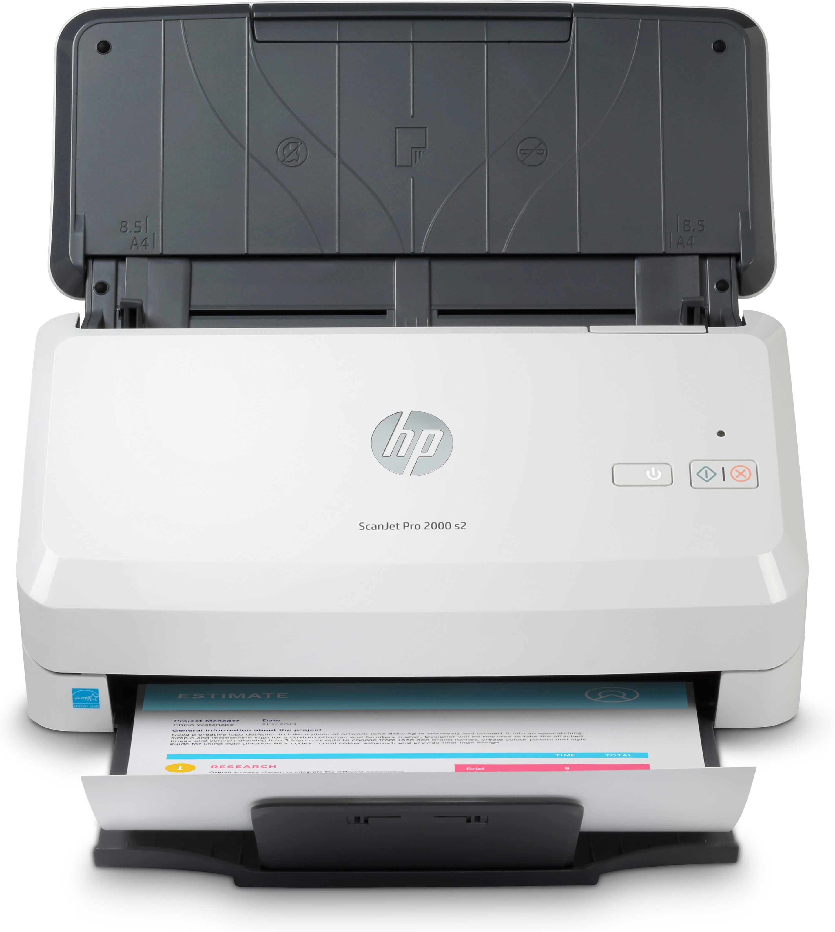 Scanner à alimentation feuille à feuille HP Scanjet Pro 2000 s2 216 x 3100 mm 600 DPI