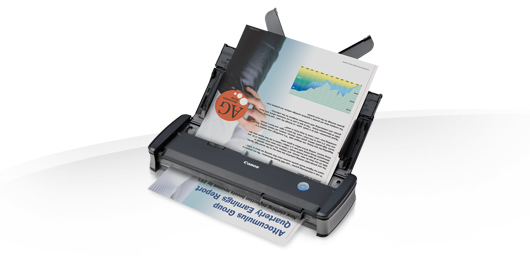 Canon imageFORMULA P-215II - 216 x 1000 mm - 600 x 600 DPI - 24 bit - Sheet-fed scanner - Black - Grey - CMOS CIS - 9705B003