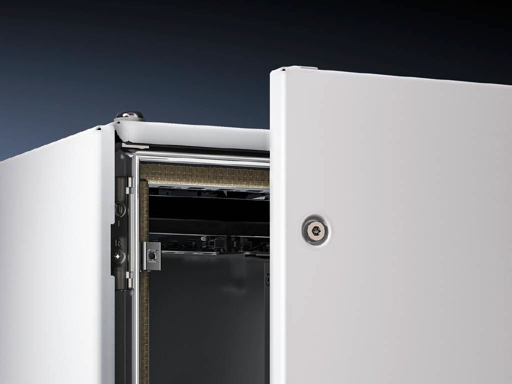 Rittal EMC sidopanel, för VX, HxD 2000x800 mm, RAL 7035 - 8108760