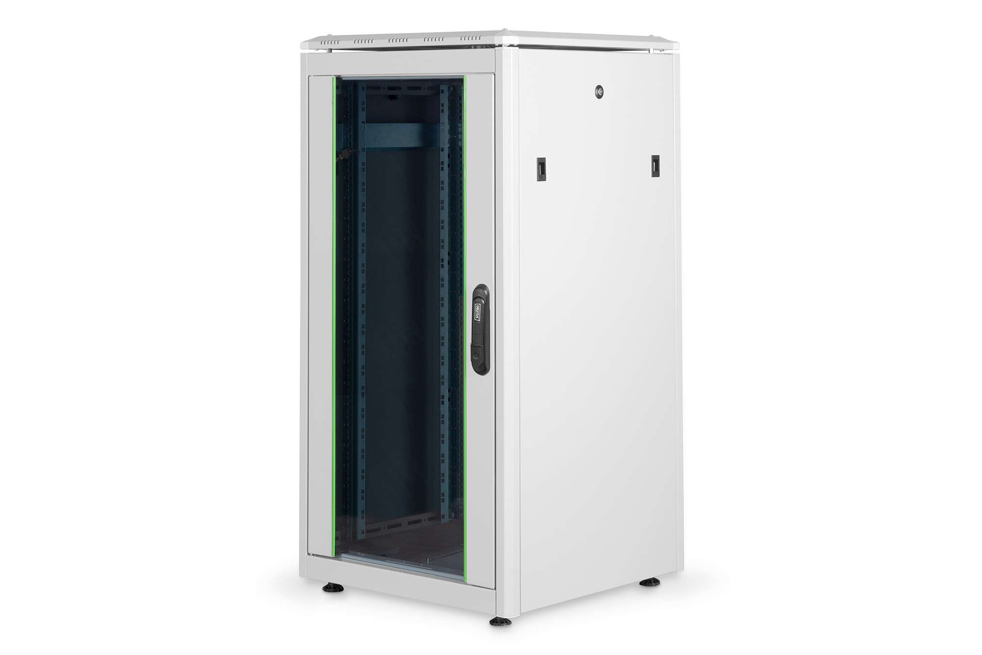 Armoire réseau DIGITUS 22U avec porte vitrée
