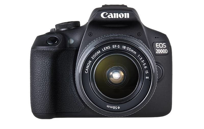 Canon EOS 2000D - Appareil photo numérique - CMOS 24,1 MP - Écran LCD 7,62 cm/3" - Noir