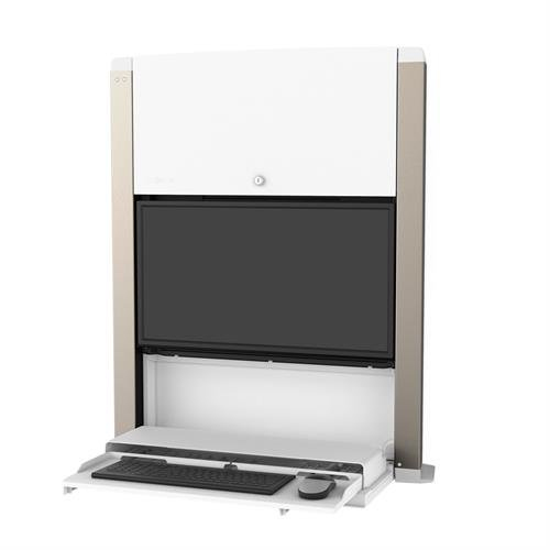 Ergotron CareFit - Boîtier - 609,6 - 685,8 mm (24 - 27") - 33,5 kg - Blanc
