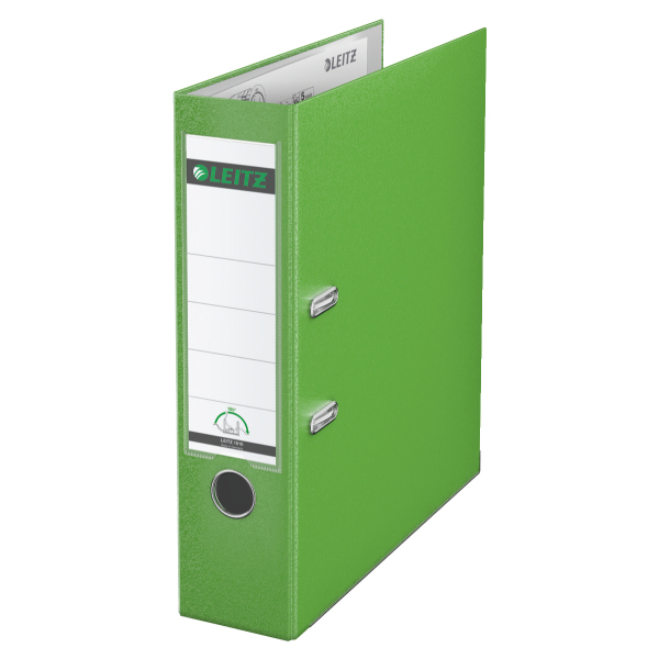 Esselte Leitz 180° Lever Arch File Plastic - A4 - Plastic - Green - 600 sheets - 8 cm - 81 mm