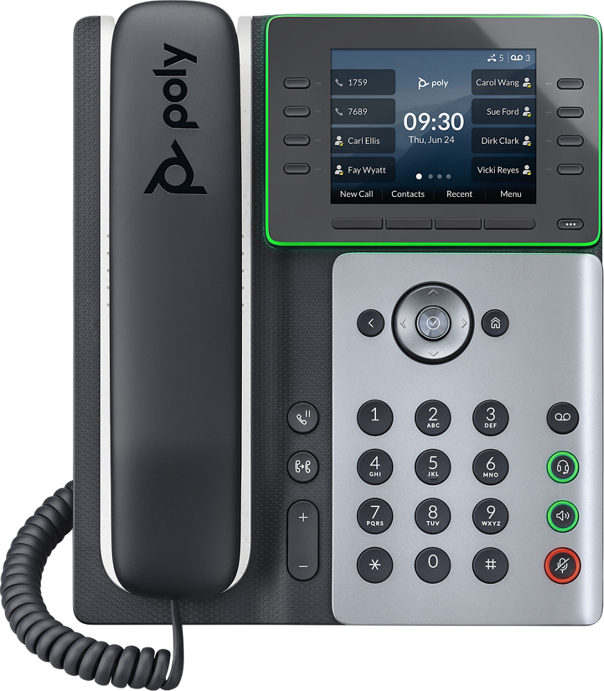 Poly EDGE E300 IP PHONE - Voip phone - 2200-87000-025