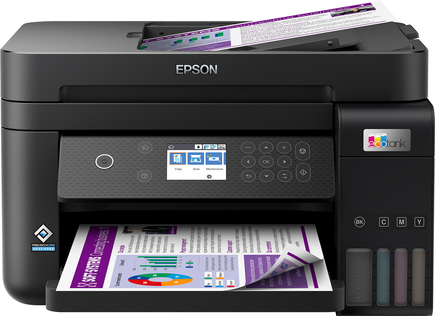 Epson L6270 - Jet d'encre - Impression couleur - 4800 x 1200 DPI - A4 - Impression directe - Noir