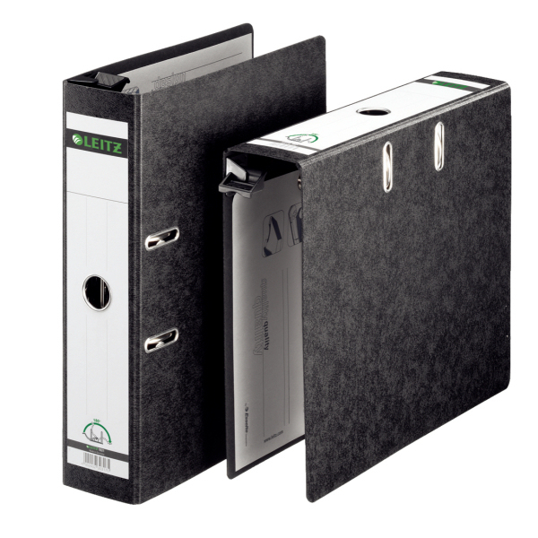 Esselte Leitz Archive box - 180° - A4 - Black - 600 sheets - 8 cm - 81 mm - 320 mm