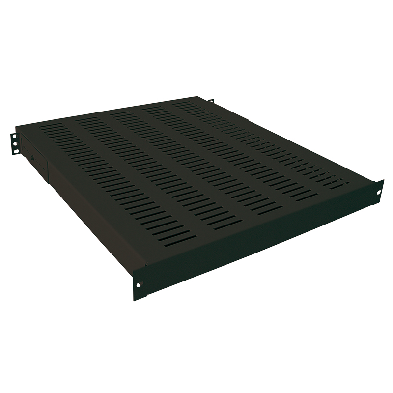 LogiLink SF1H65B Étagère Rack Noir 1U