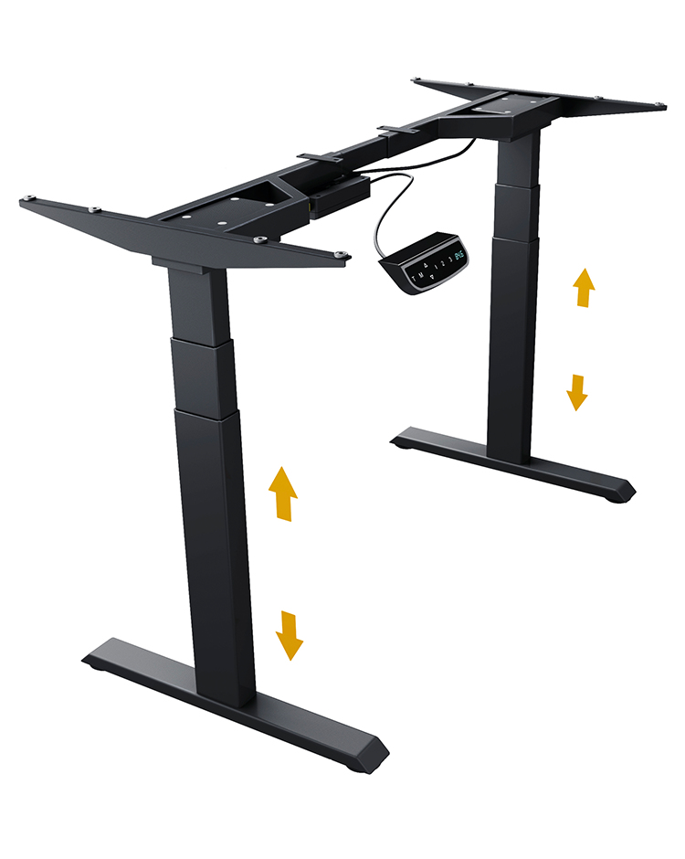 ICY BOX IB-EW206B-T - Cadre de bureau assis/debout