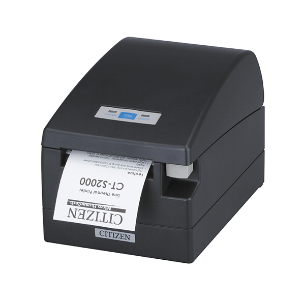 Citizen CT-S2000 - Imprimante thermique POS - 220 mm/sec - 1,5 x 3 mm - 10,2 cm - 82,5 - 80 - 60 - 58 mm