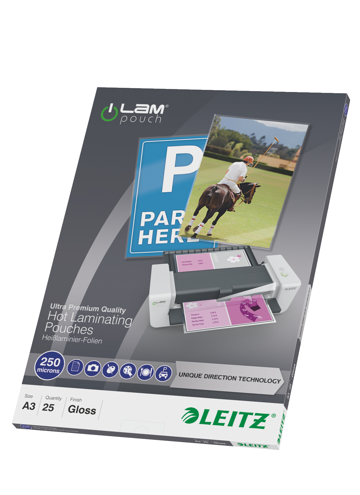 Esselte Leitz iLAM - Transparent - A3 - 309 mm - 16 mm - 435 mm - 2.11 kg