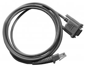 Datalogic 90G000008 - Grey - RS-232 - RJ-45 - Male/Male - 1.8 m