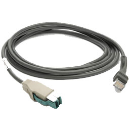 Câble USB Zebra Power+ Gris 2,1 m