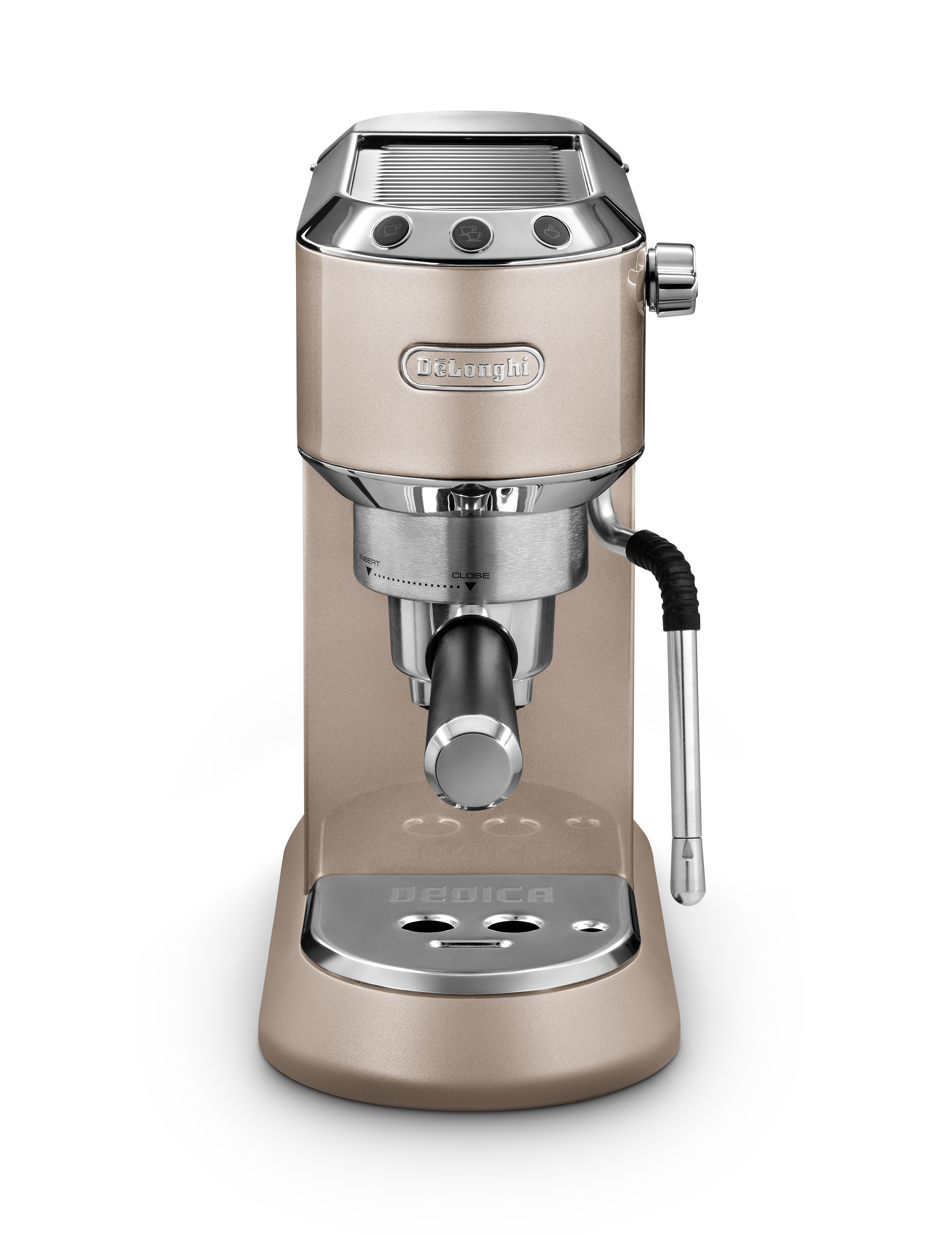 De Longhi Dedica Arte EC885.BG - Espresso machine - 1.1 L - Coffee pod - Ground coffee - 1300 W - Beige