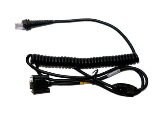 All Cables Cables, Cable: RS232C (+/-12V signals), black, DB9 Female, 3m (9,8-), coiled, 5V external power with option for host power on pin 9